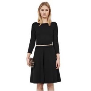 Reiss Black A Line Dress